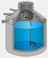 Bild einer Regenwassernutzungsanlage -  Verkn&uuml;pfung zu www.gep-umwelttechnik.com
